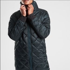 NWT Athleta Vortex Reversible Down Coat M